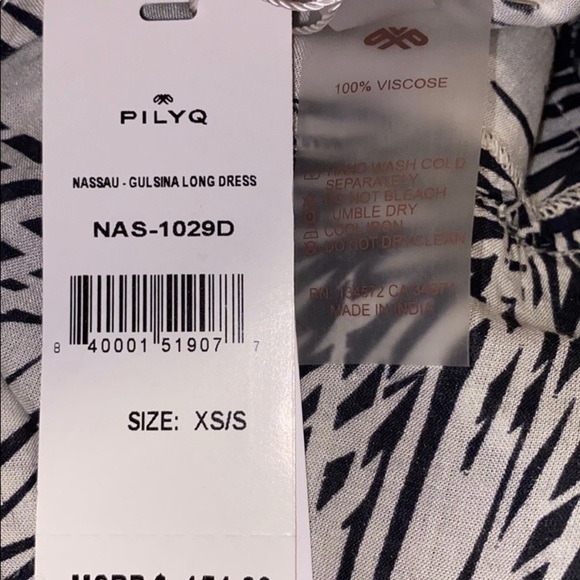 PILYQ Nassau Gulsina Long Dress Sz XS/S - Picture 8 of 9